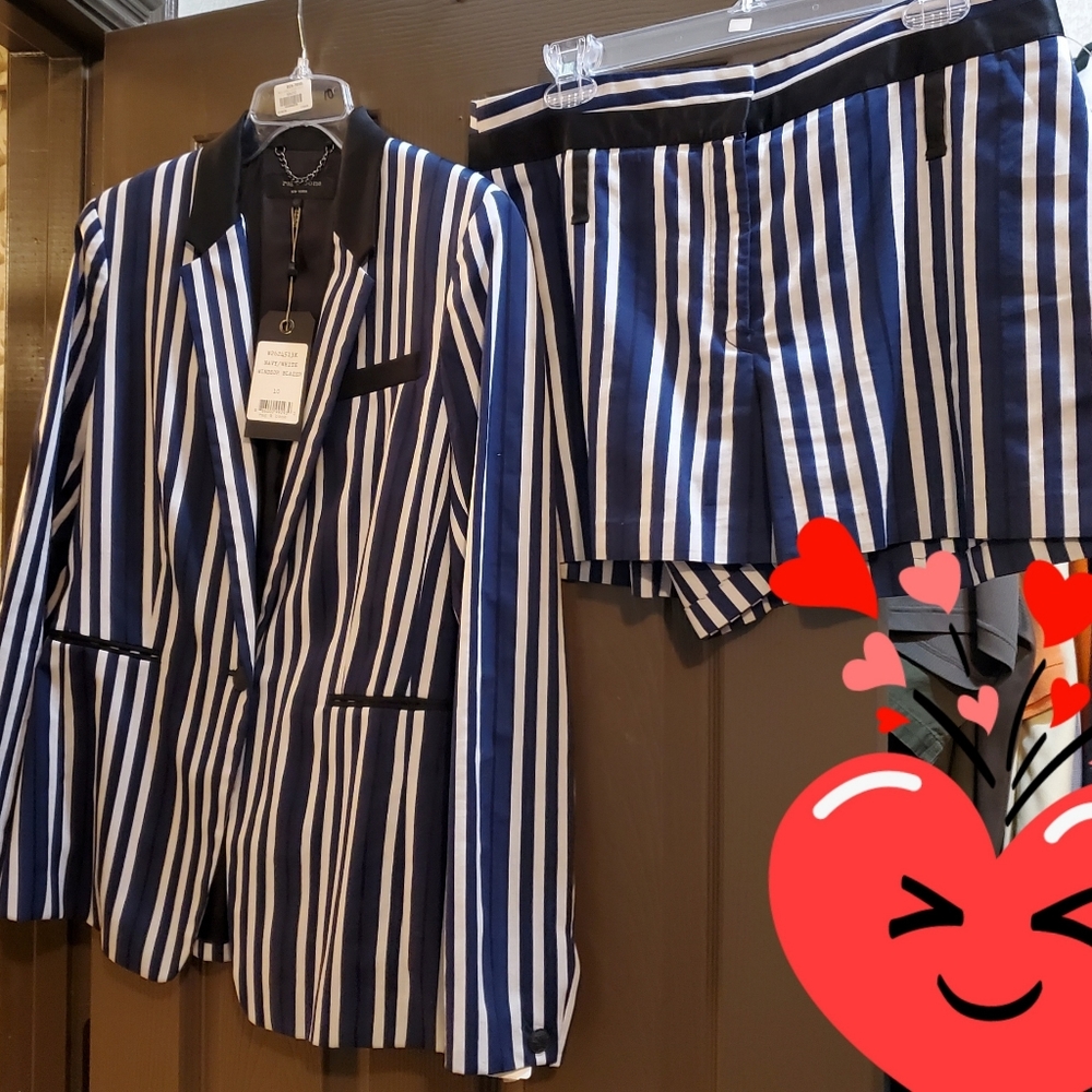 Rag and Bone Striped Short suit